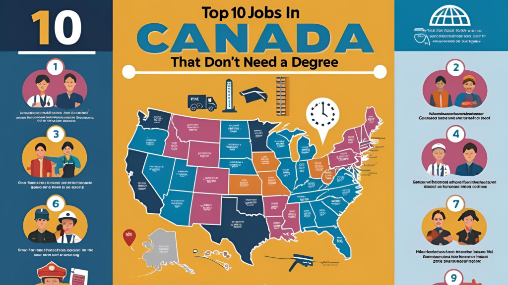 Top 10 Jobs in Canada That Don’t Need a Degree
