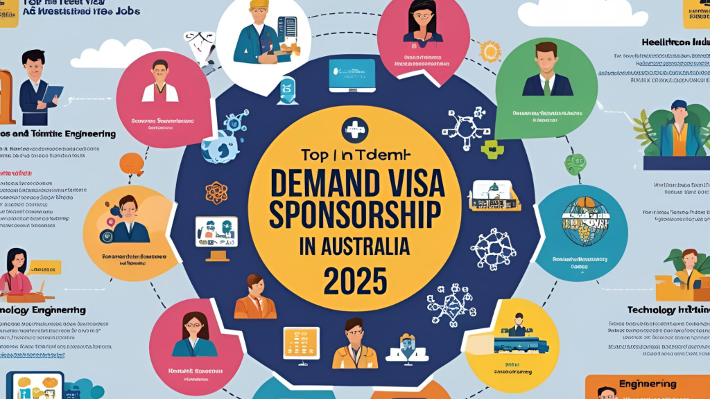 Top In-Demand Visa Sponsorship Jobs in Australia for 2025
